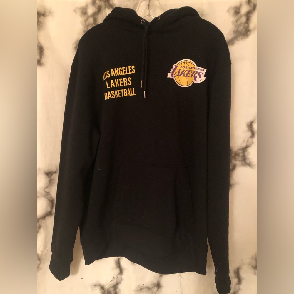 NBA LAKERS Black Pullover Hoodie - XL